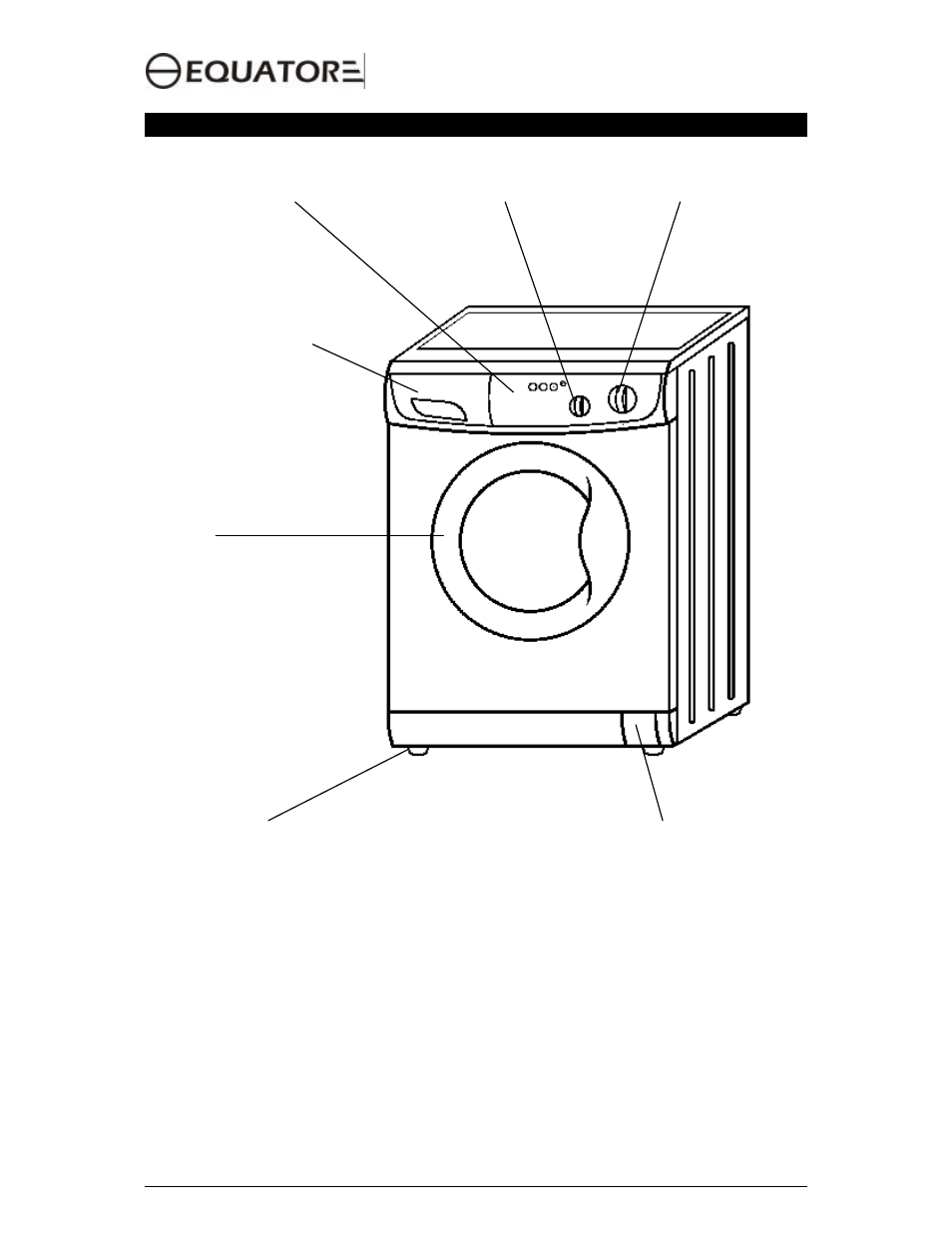 Door | Equator EZ 1720 V User Manual | Page 9 / 23