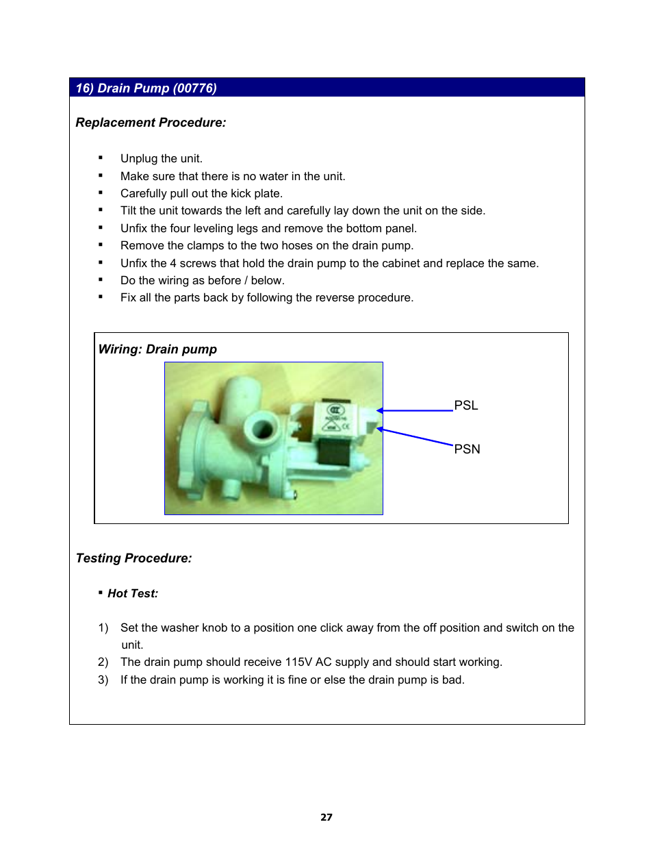 Equator MD3720CEE User Manual | Page 27 / 30