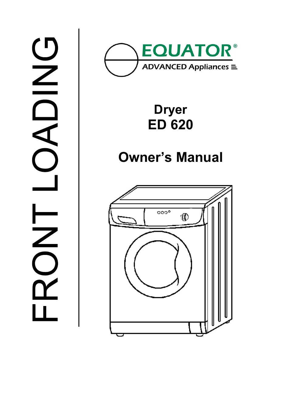 Equator ED 620 User Manual | 18 pages