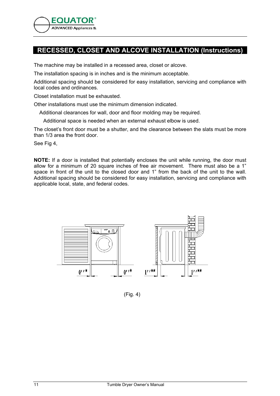 Equator ED 620 User Manual | Page 12 / 18