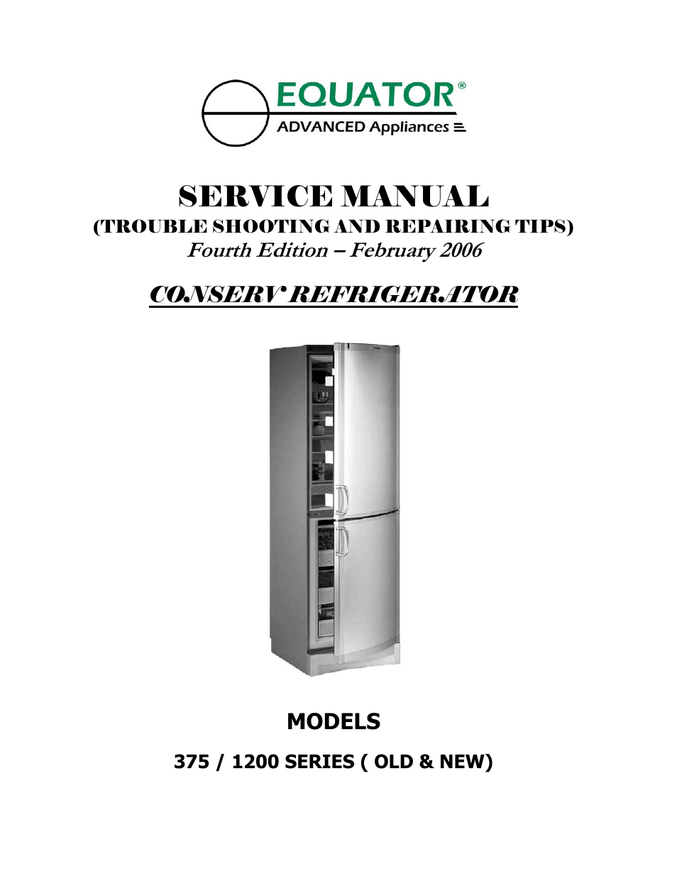 Equator 375 User Manual | 33 pages