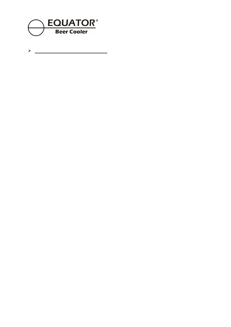 Equator BCR 500 User Manual | Page 14 / 18