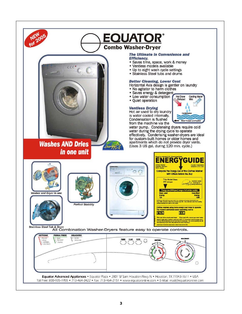 Equator EZ 1710 V User Manual | Page 3 / 9