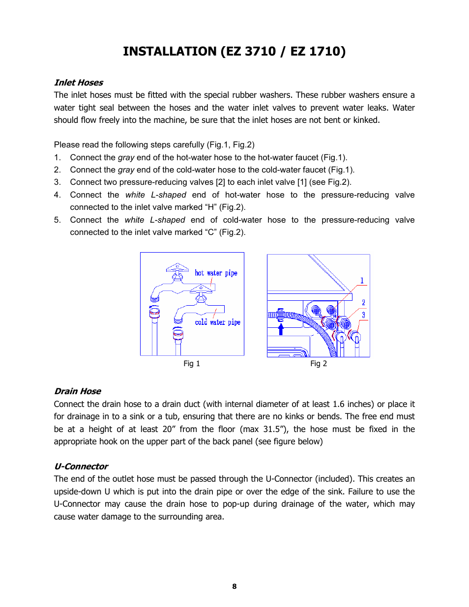 Equator EZ 1710 V User Manual | Page 8 / 9