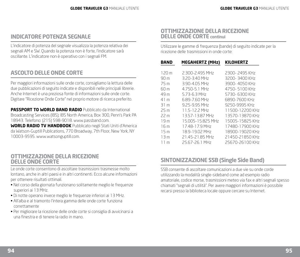 Eton G3 User Manual | Page 48 / 57