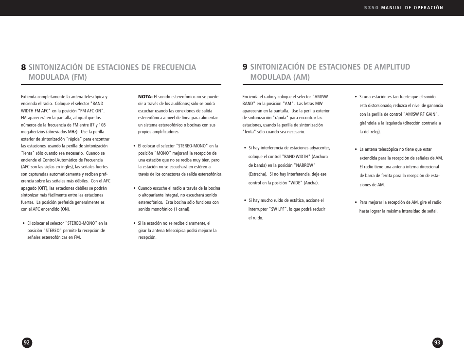 Eton S350 User Manual | Page 47 / 68