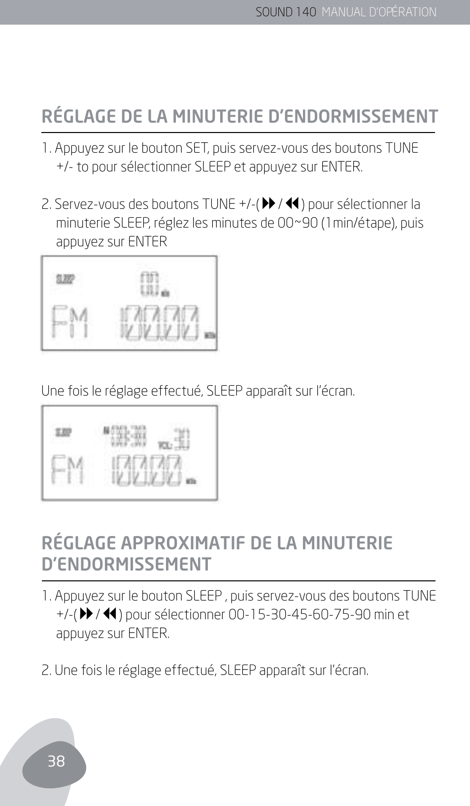 Eton SOUND 140 User Manual | Page 38 / 74