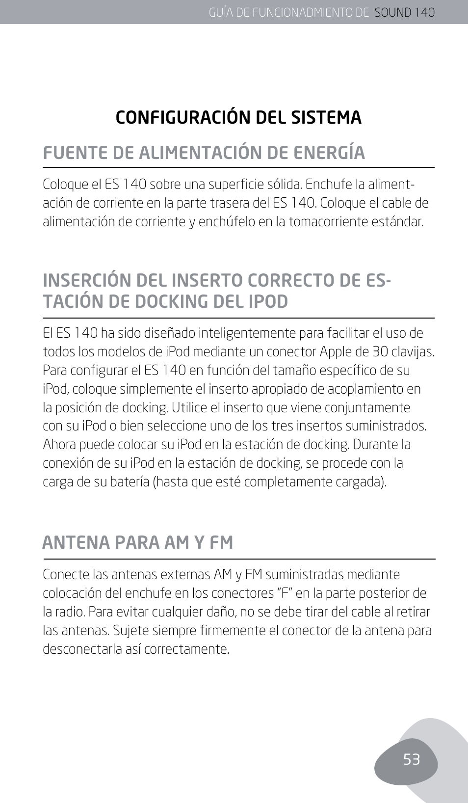 Eton SOUND 140 User Manual | Page 53 / 74