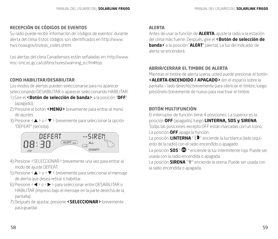 Eton FR600 User Manual | Page 30 / 32