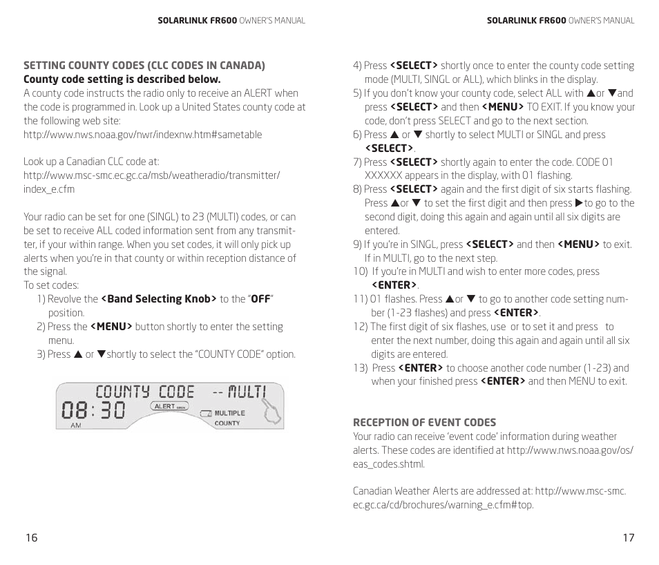 Eton FR600 User Manual | Page 9 / 32