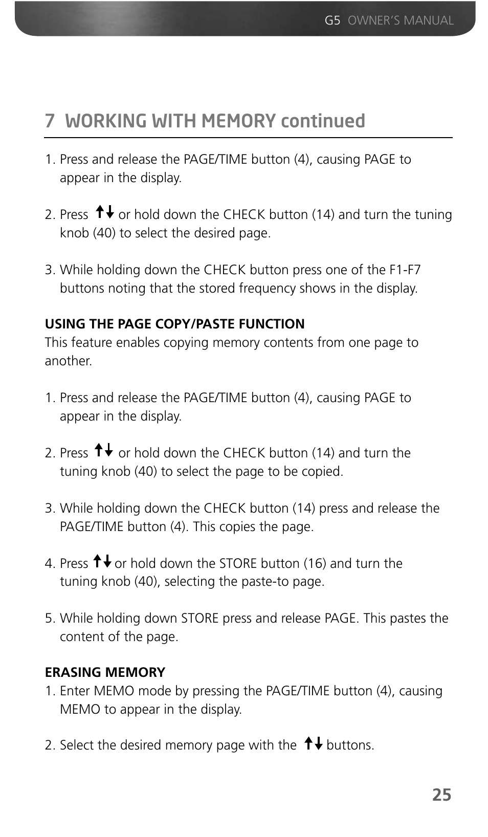 Eton Grundig G5 User Manual | Page 27 / 43