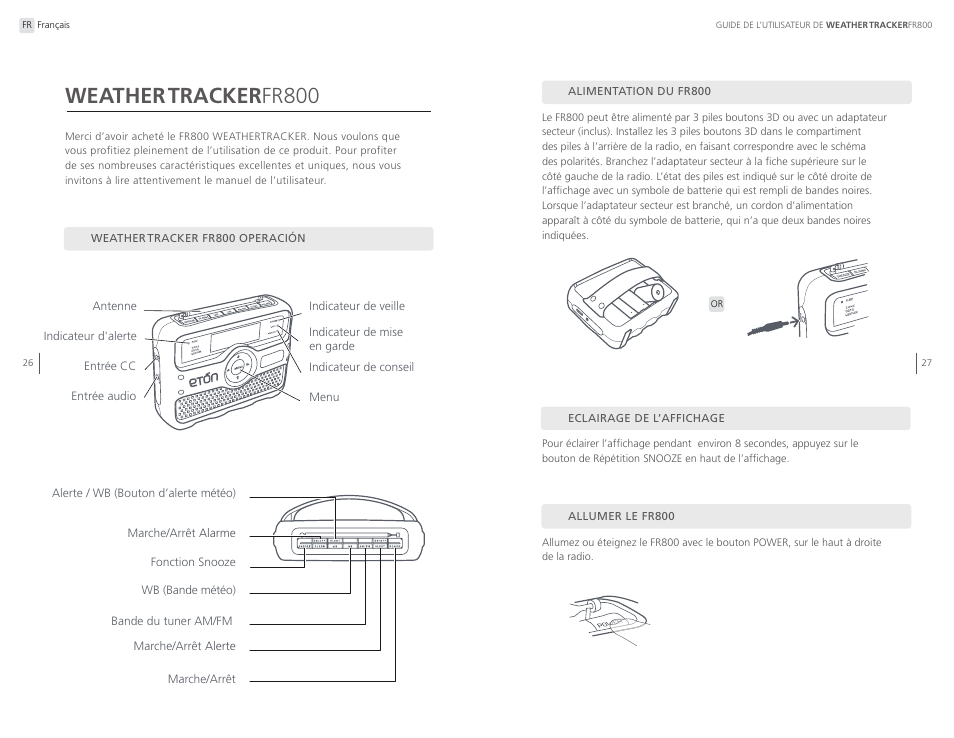 Weathertracker fr800, Sire n single coun ty | Eton WEATHERTRACKER ARCFR800R User Manual | Page 14 / 32