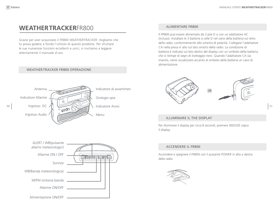 Weathertracker fr800, Siren singl e coun ty, Sire n single coun ty | Eton WEATHERTRACKER ARCFR800R User Manual | Page 26 / 32