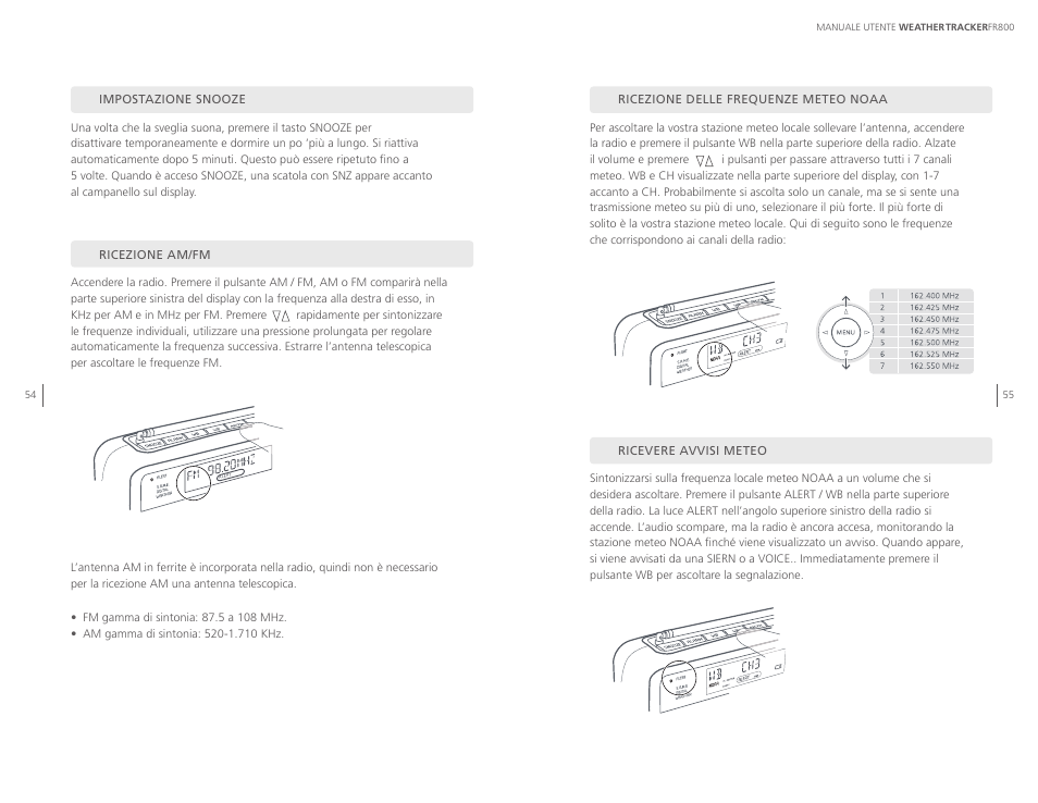 Eton WEATHERTRACKER ARCFR800R User Manual | Page 28 / 32