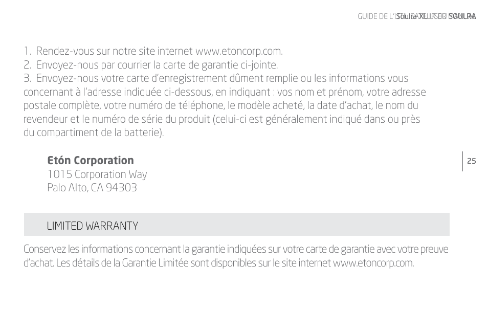 Eton Speaker System User Manual | Page 25 / 72