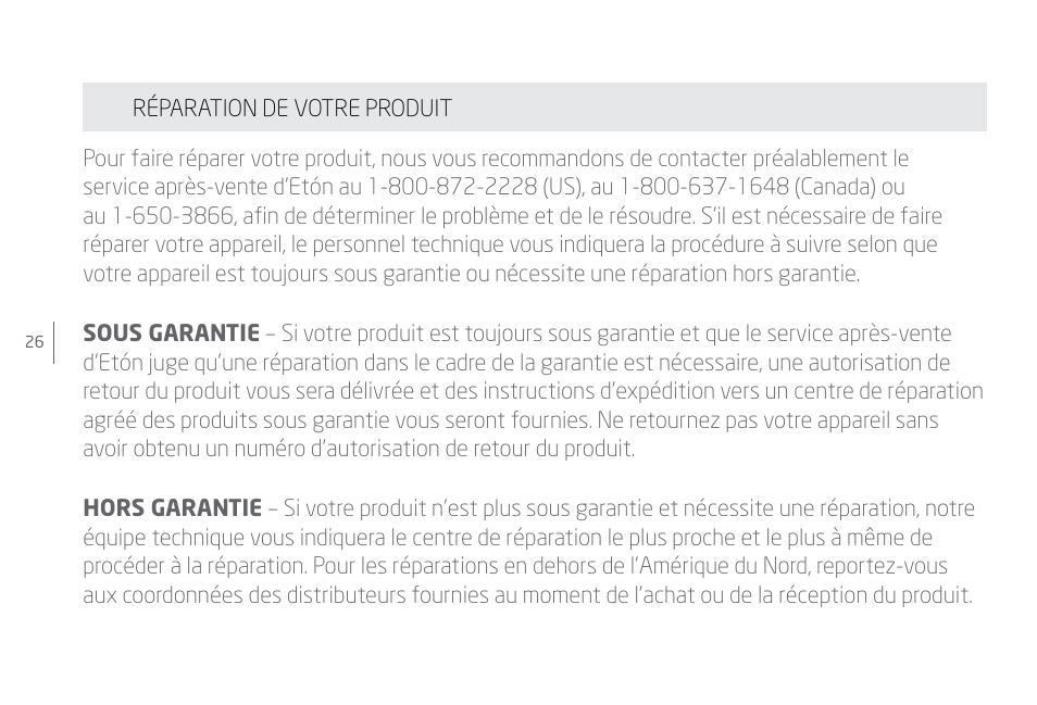 Eton Speaker System User Manual | Page 26 / 72