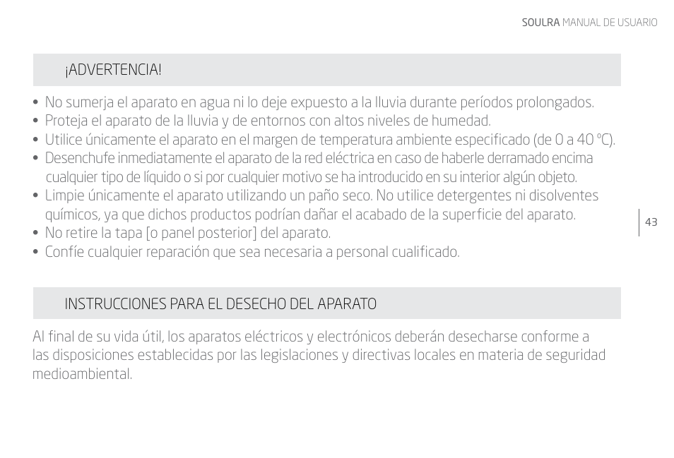 Eton Speaker System User Manual | Page 43 / 72