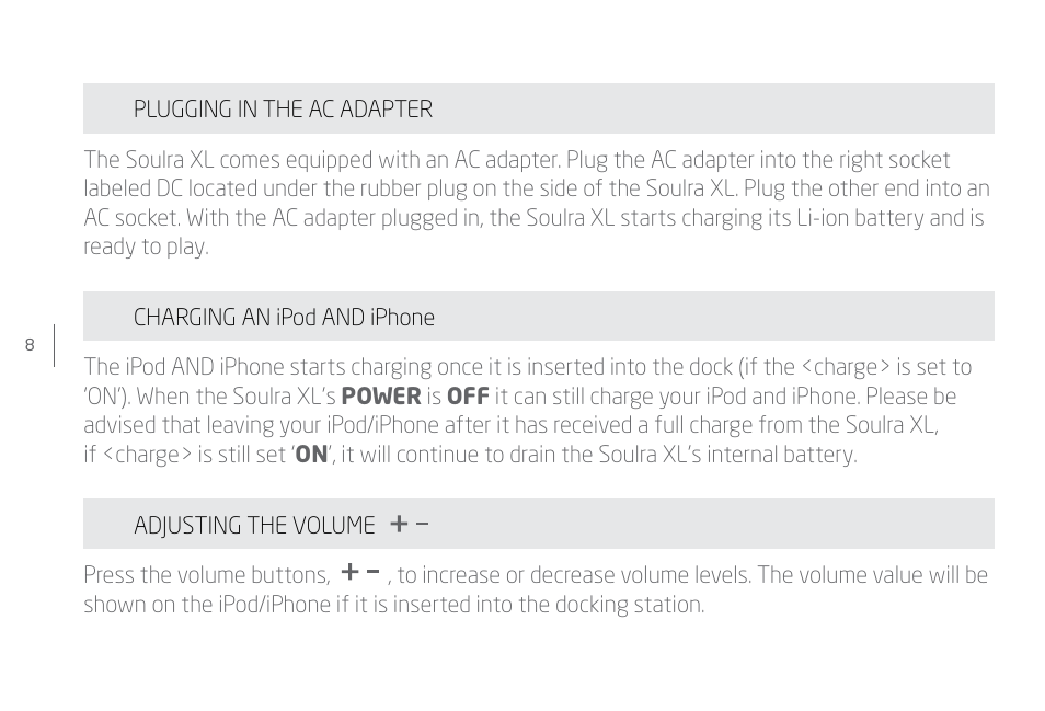 Eton Speaker System User Manual | Page 8 / 72