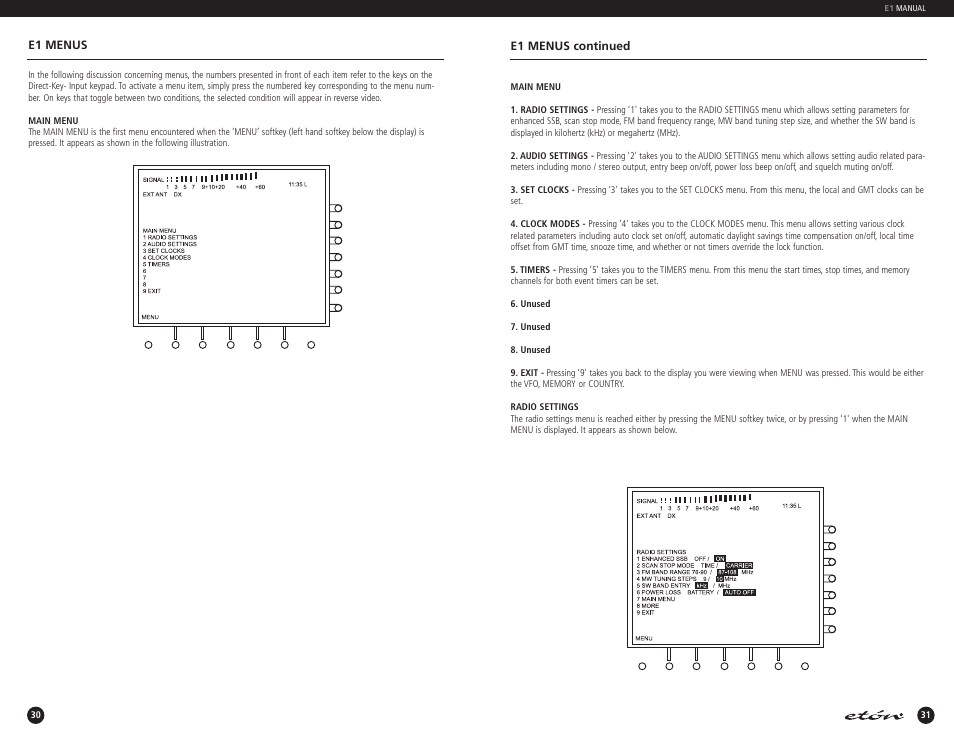 Eton E1 User Manual | Page 17 / 35
