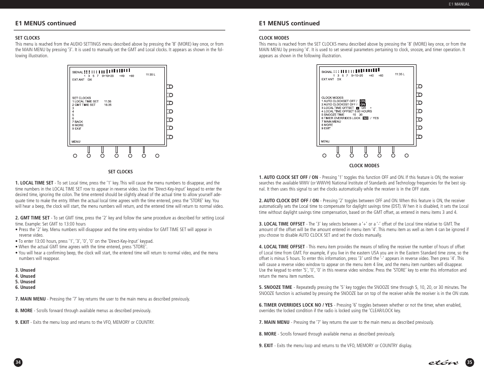 Eton E1 User Manual | Page 19 / 35