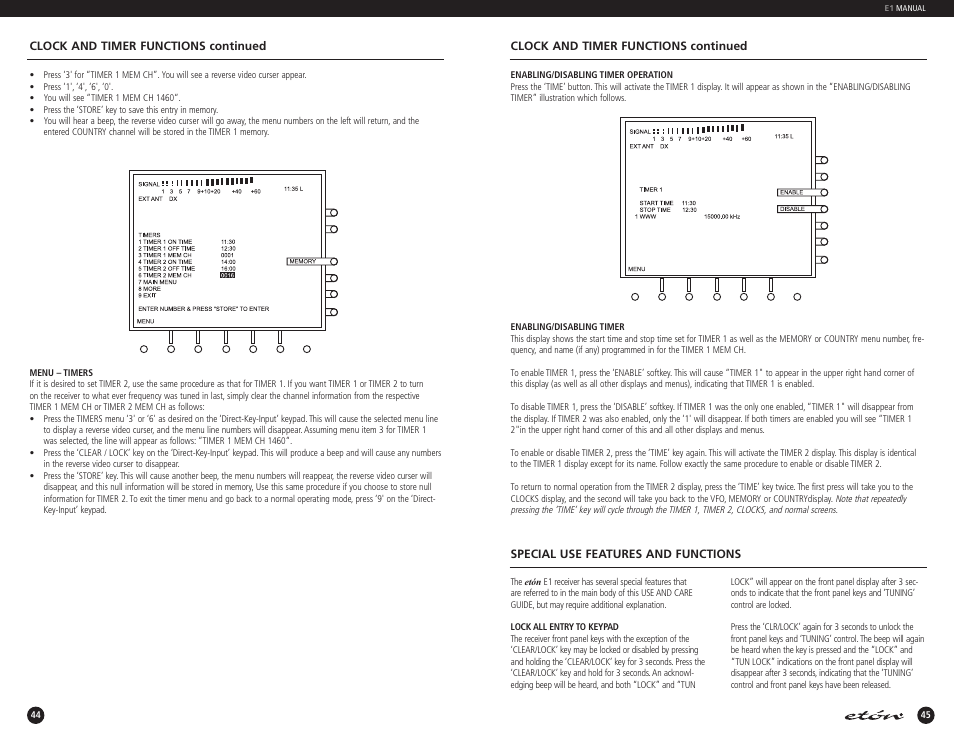 Eton E1 User Manual | Page 24 / 35