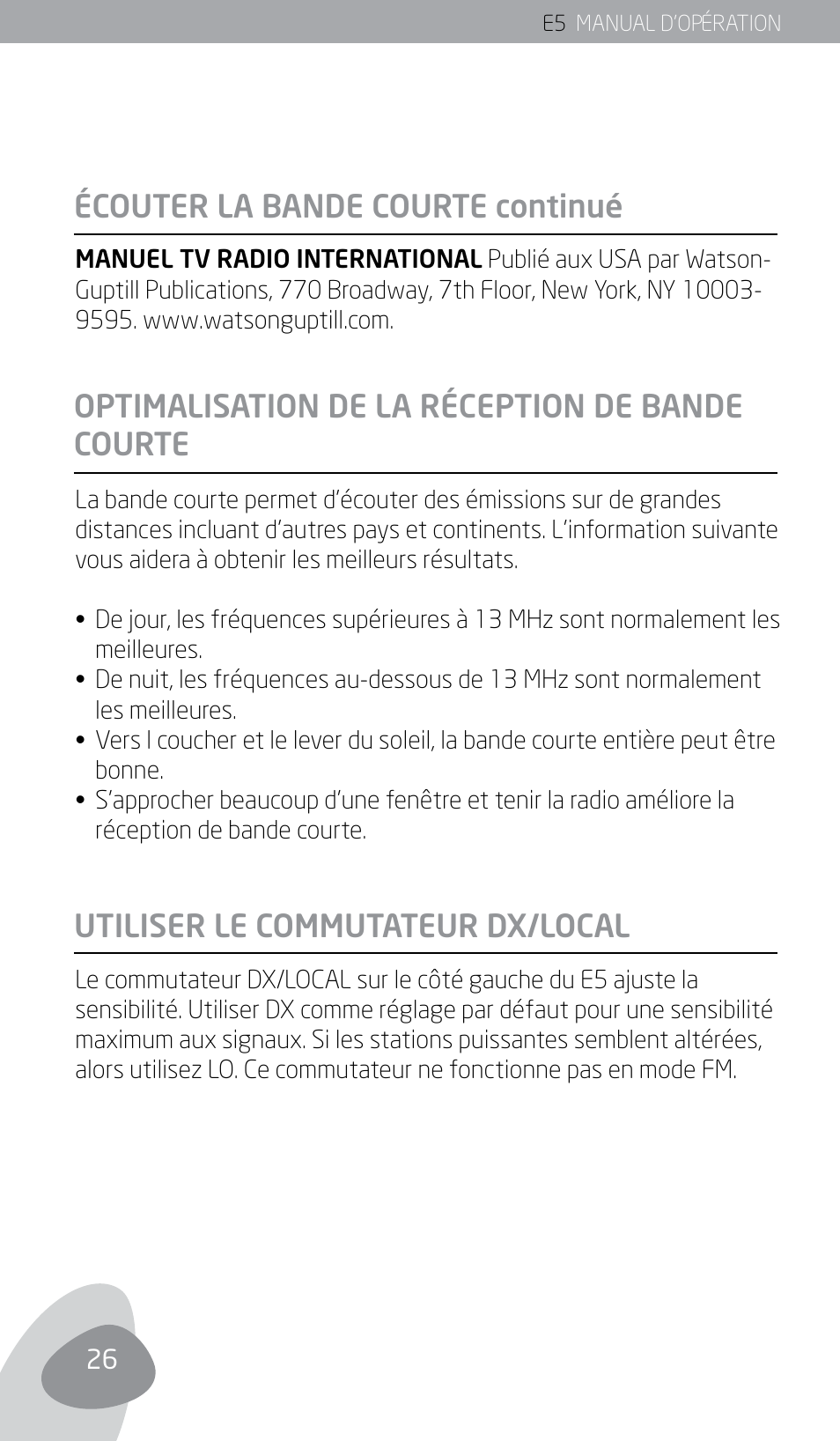 Eton E5 User Manual | Page 28 / 106