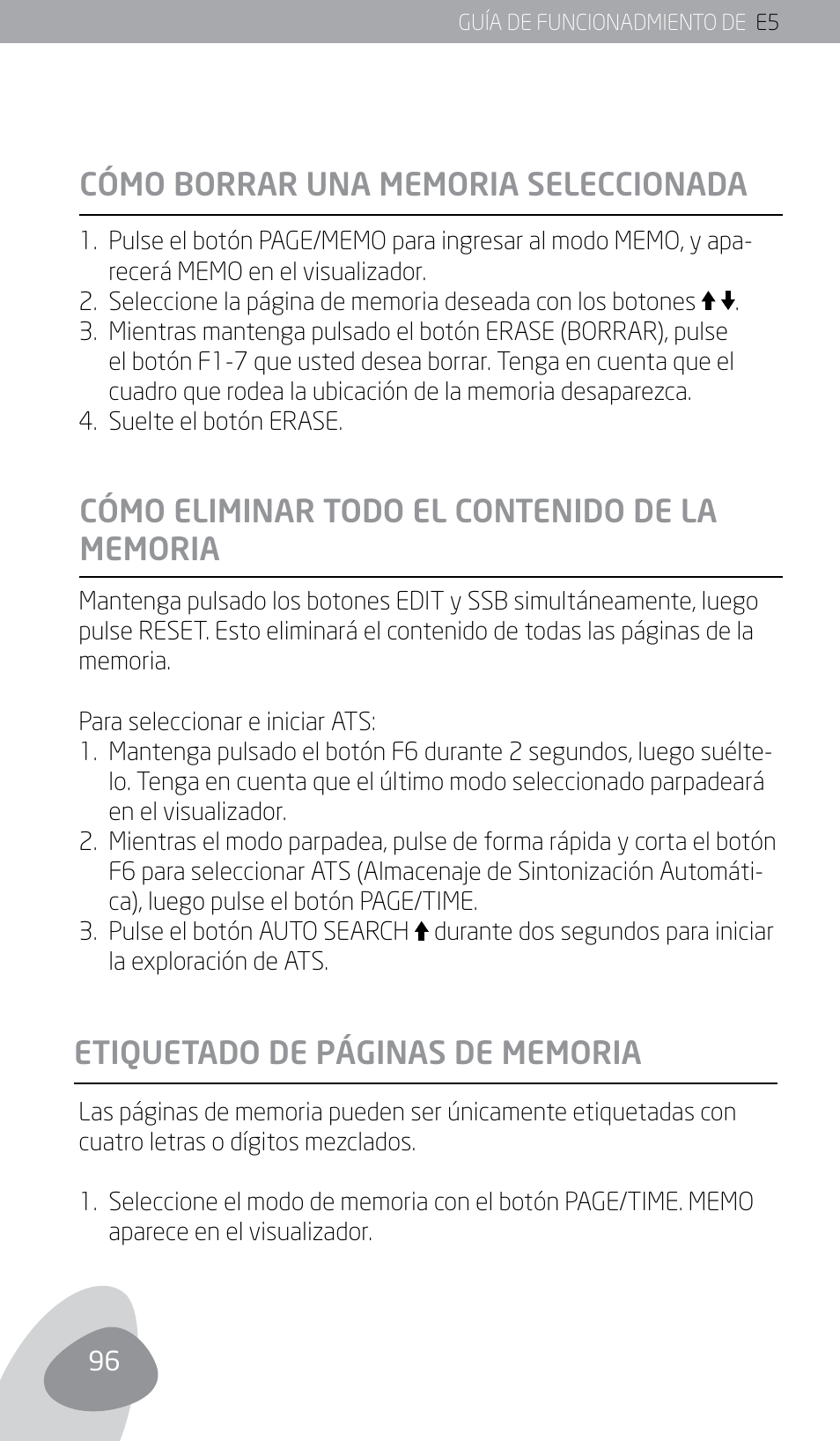 Eton E5 User Manual | Page 98 / 106