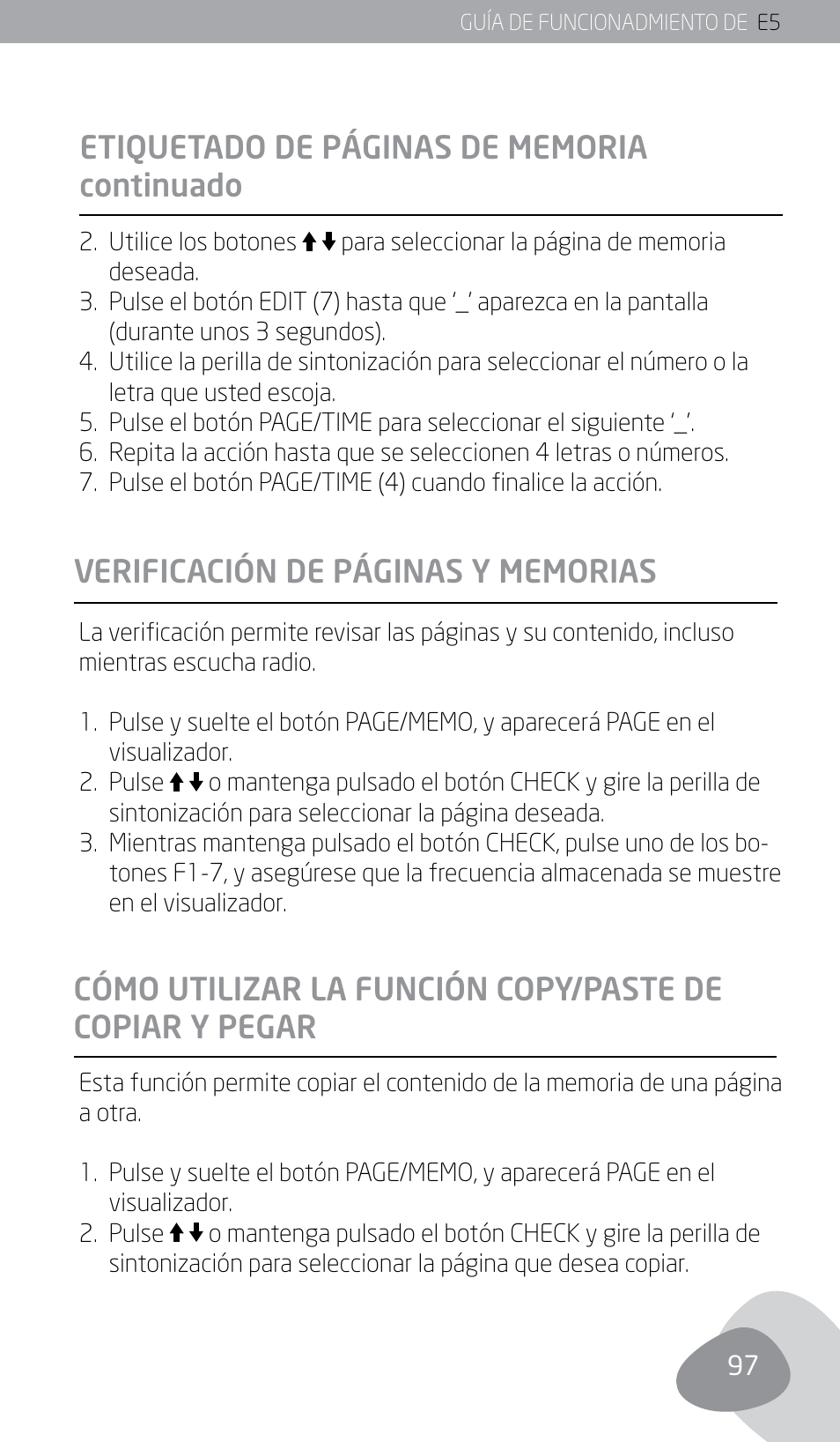 Eton E5 User Manual | Page 99 / 106