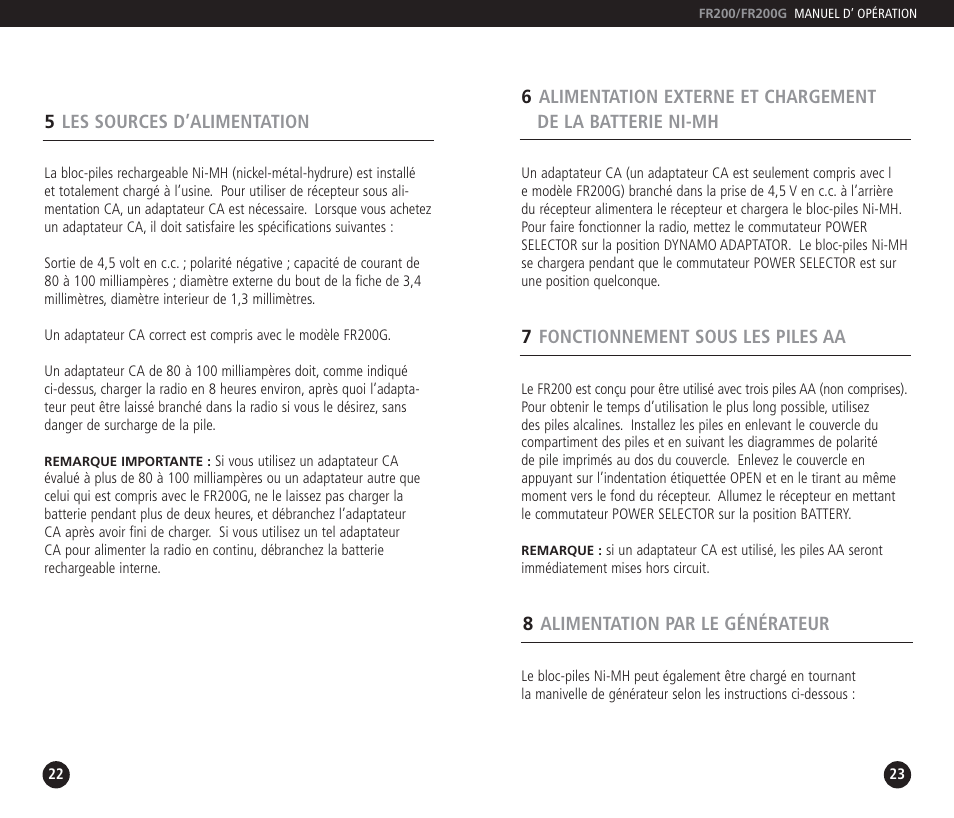 Eton FR200 User Manual | Page 12 / 24