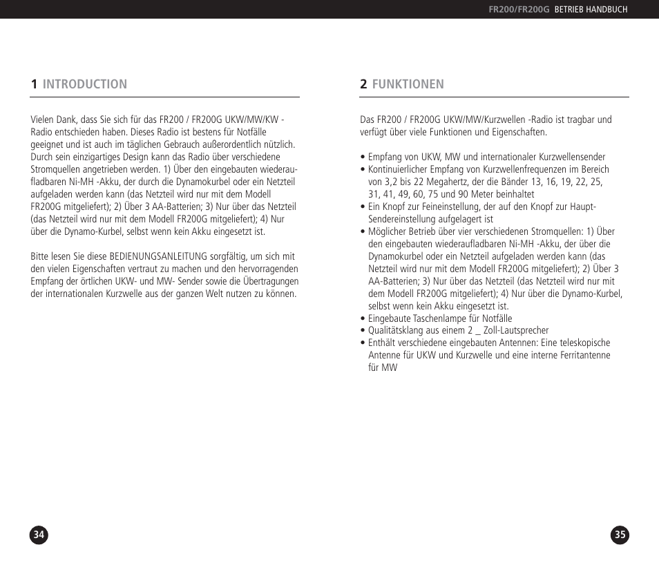 Eton FR200 User Manual | Page 18 / 24