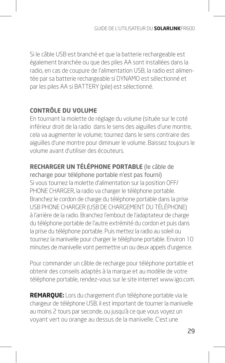 Eton FR600 User Manual | Page 29 / 68