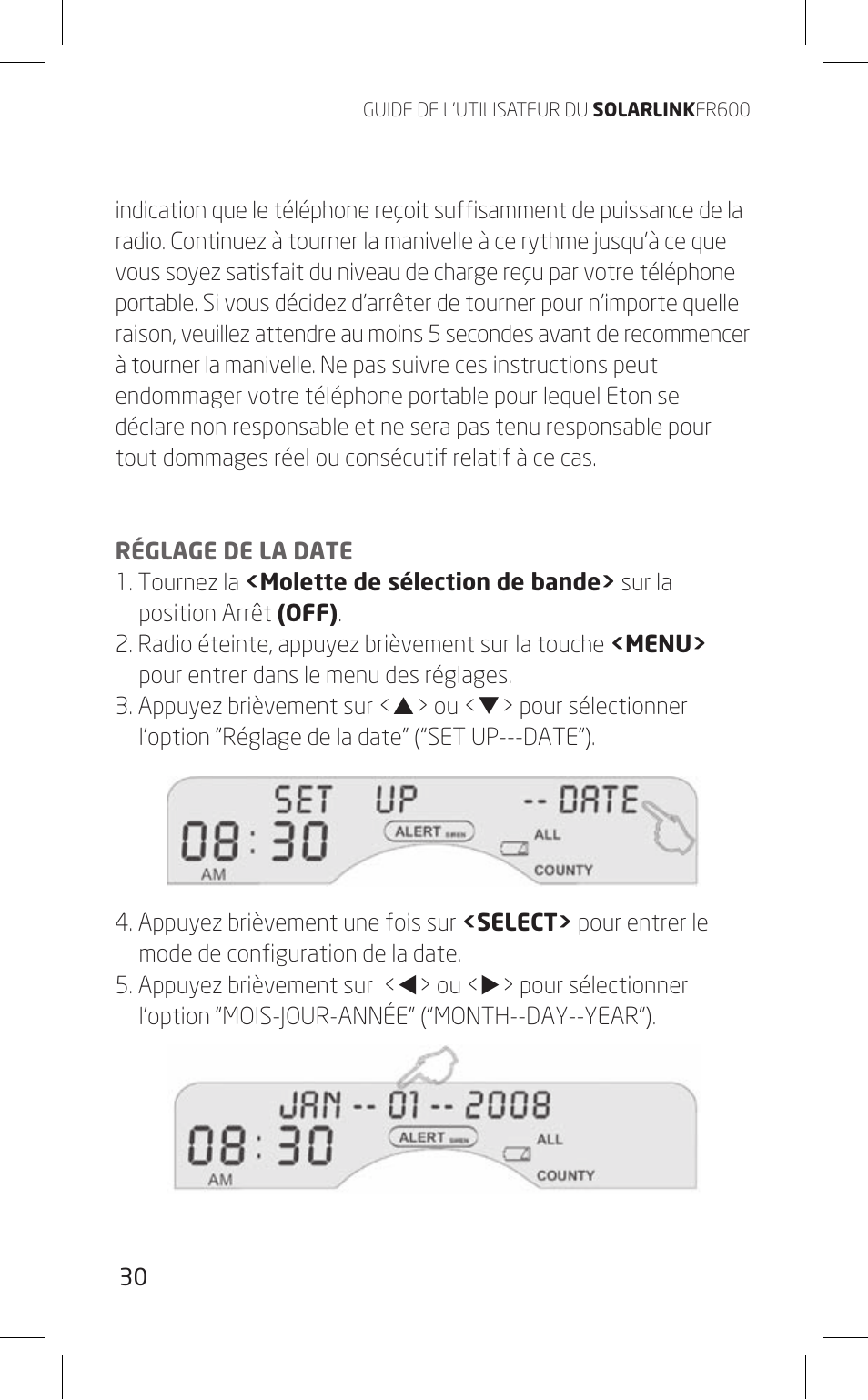 Eton FR600 User Manual | Page 30 / 68