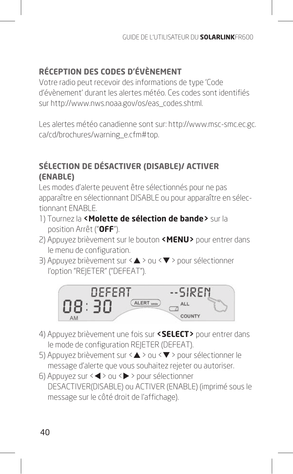 Eton FR600 User Manual | Page 40 / 68