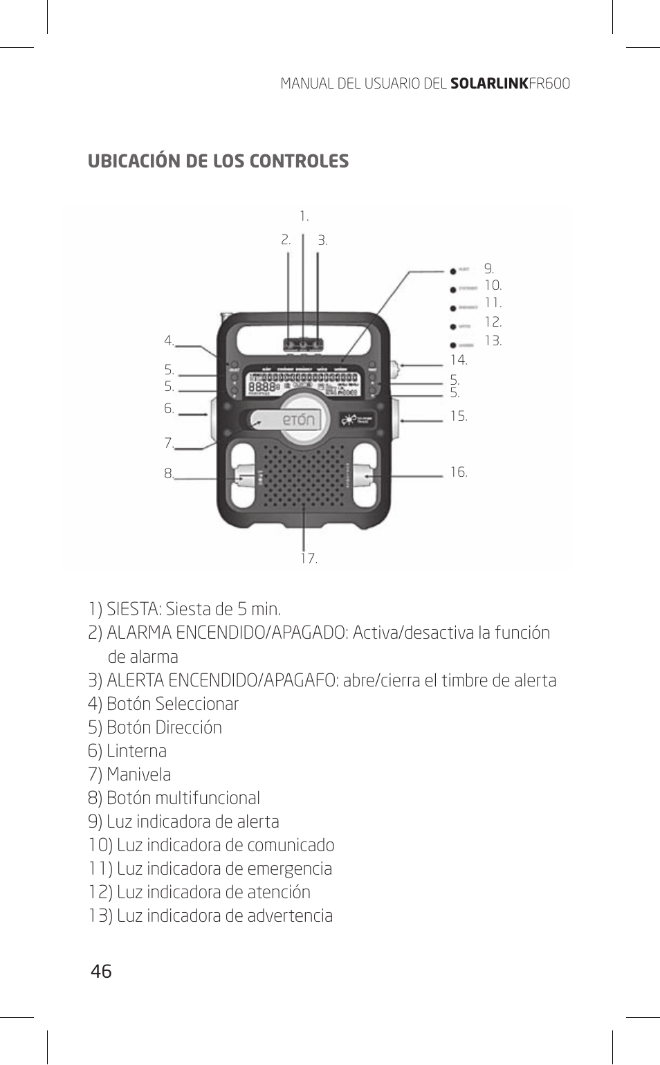 Eton FR600 User Manual | Page 46 / 68