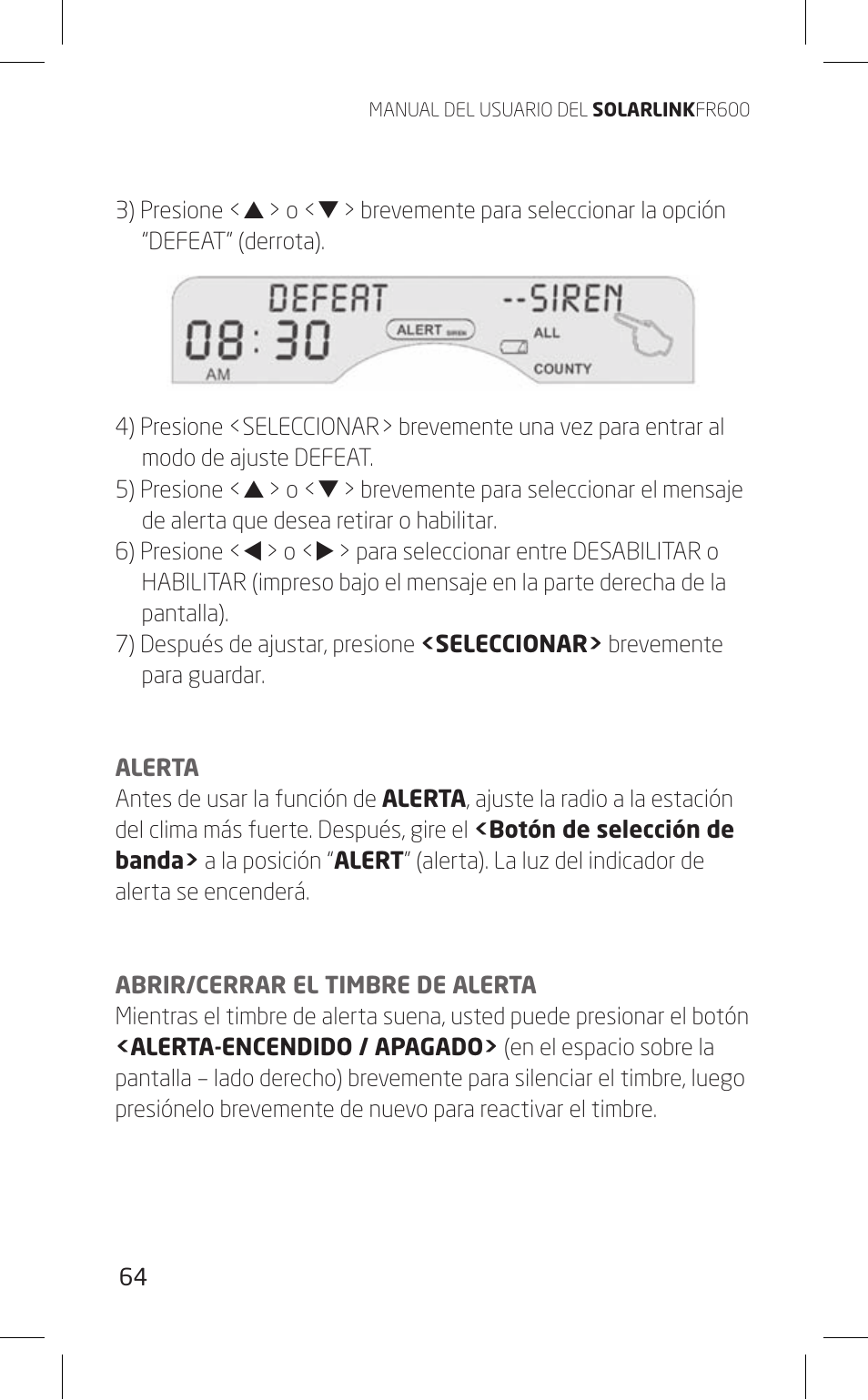 Eton FR600 User Manual | Page 64 / 68