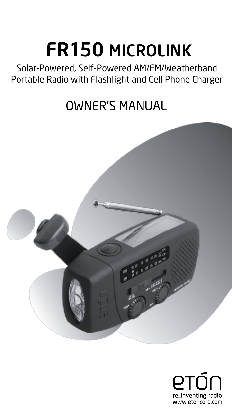 Eton MICROLINK FR150 User Manual | 26 pages