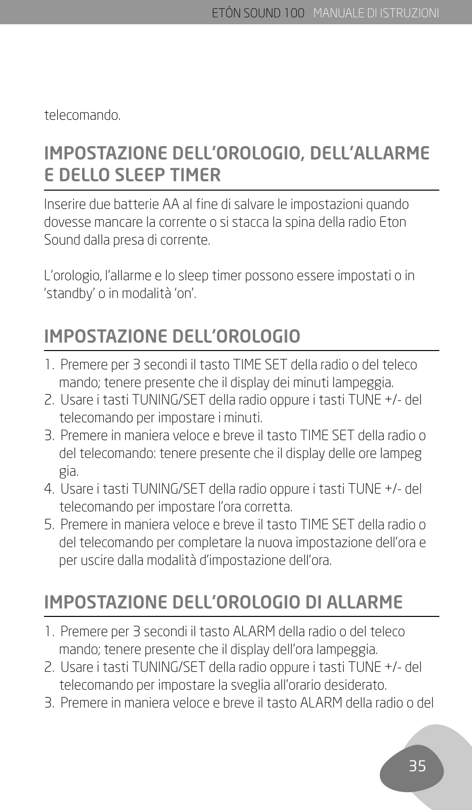 Eton Sound 100 User Manual | Page 37 / 52