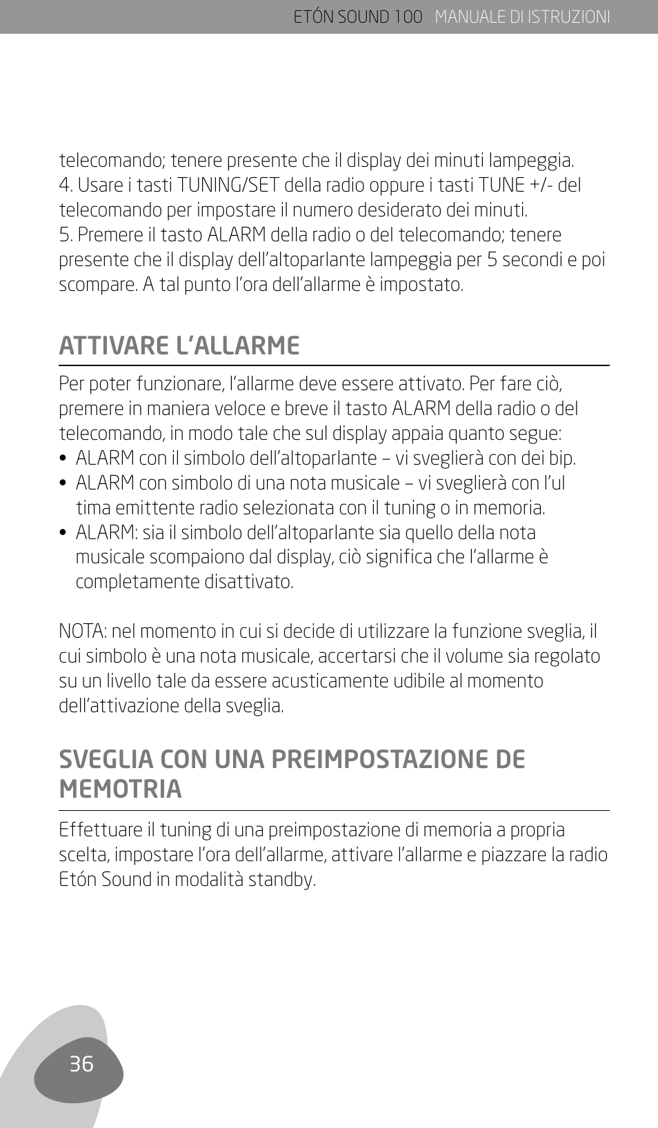 Eton Sound 100 User Manual | Page 38 / 52