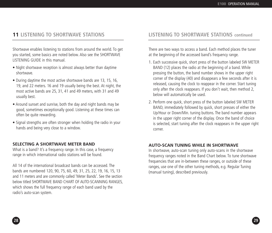 Eton E100 User Manual | Page 15 / 22