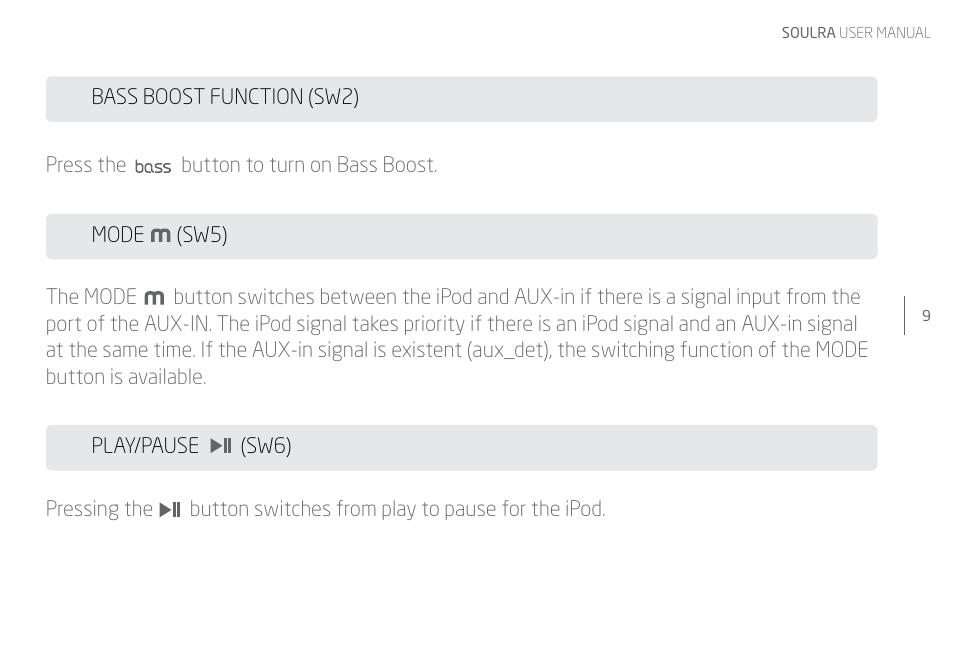 Eton Soulra NSP400B User Manual | Page 9 / 16