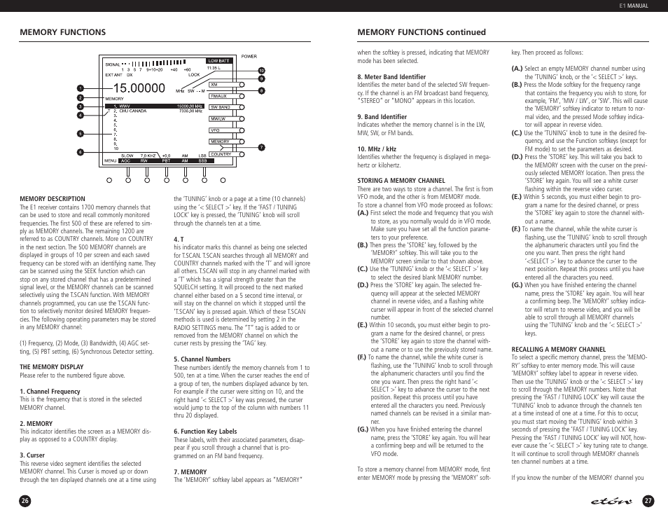 Eton E1 User Manual | Page 14 / 40