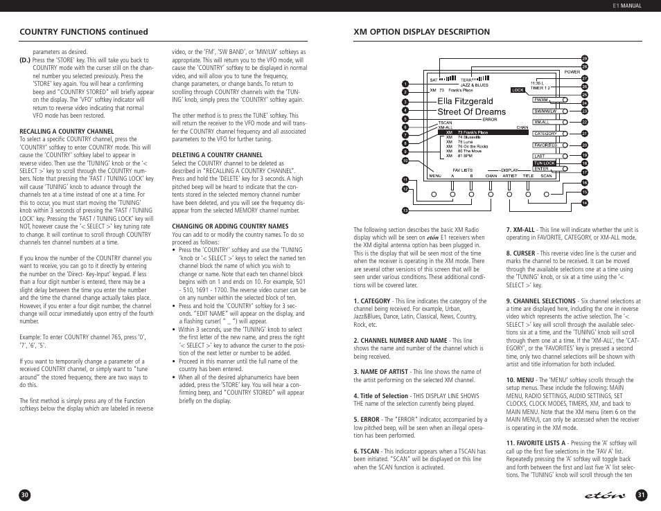 Eton E1 User Manual | Page 16 / 40