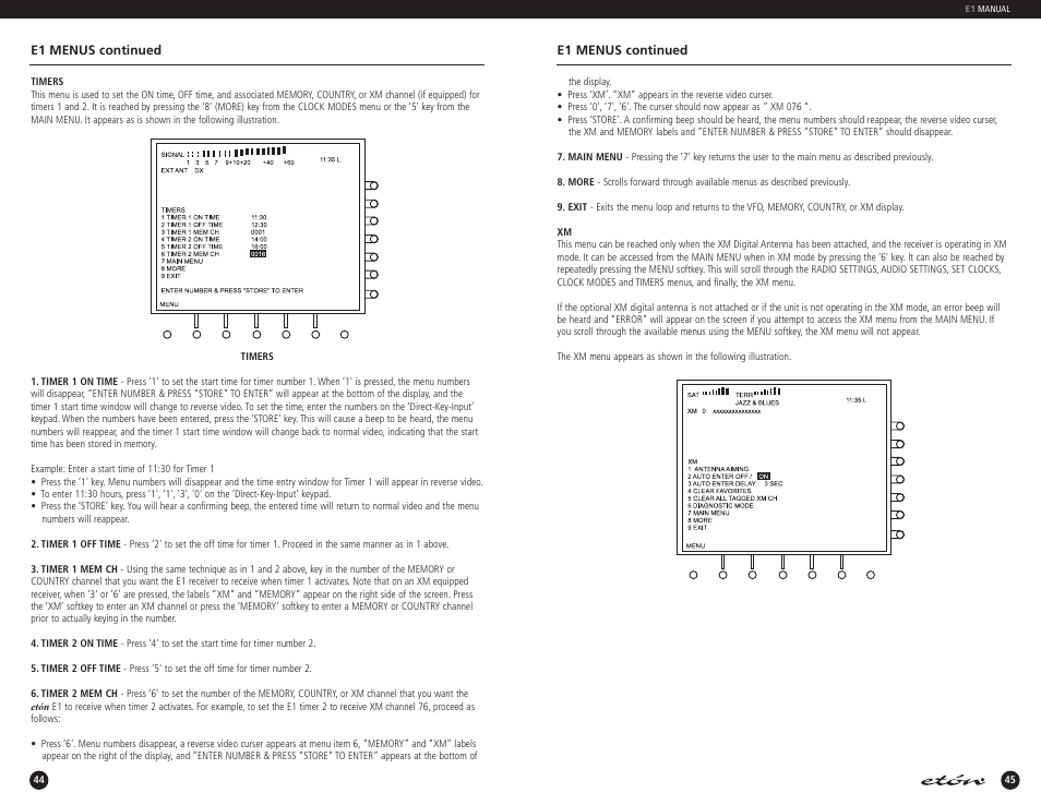 Eton E1 User Manual | Page 23 / 40