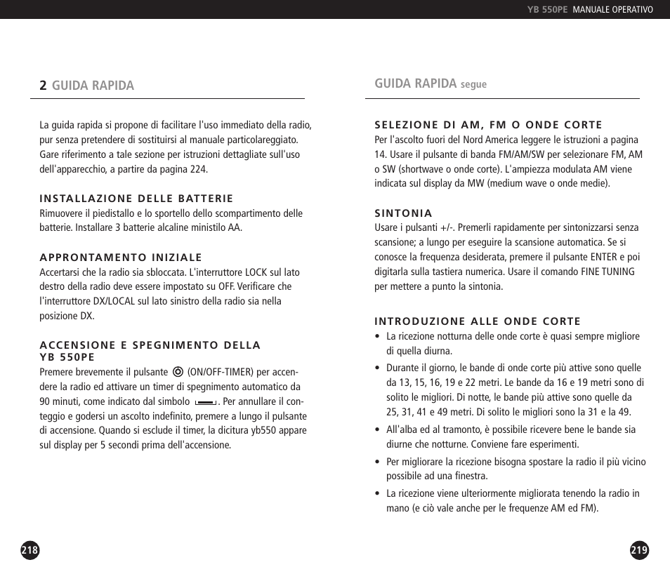 Eton YB550PEO User Manual | Page 110 / 128