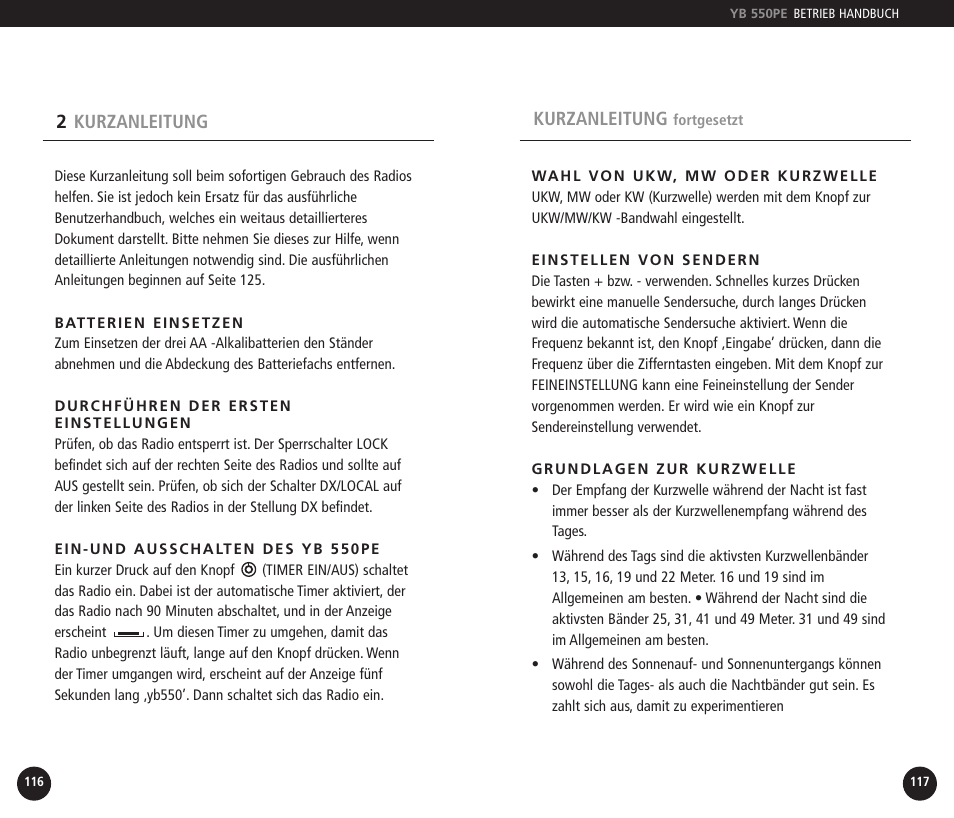 Eton YB550PEO User Manual | Page 59 / 128