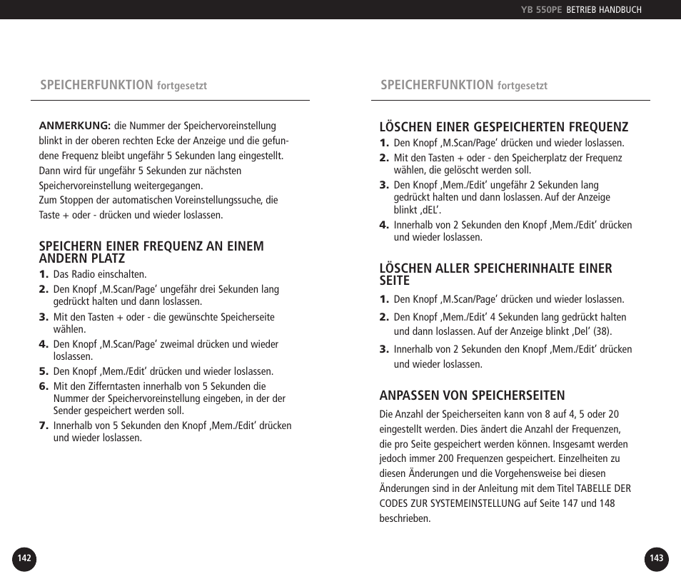 Eton YB550PEO User Manual | Page 72 / 128