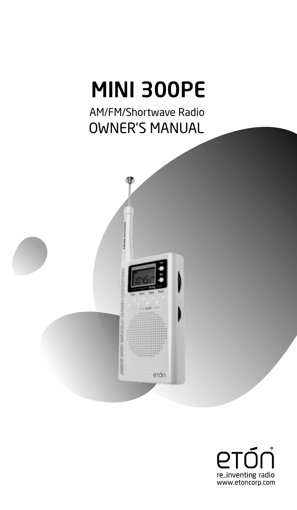 Eton 300PE User Manual | 19 pages