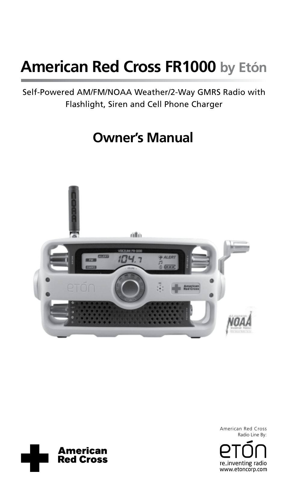 Eton FR1000 User Manual | 66 pages