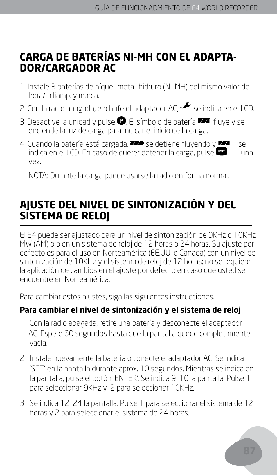 Eton E4 User Manual | Page 87 / 140