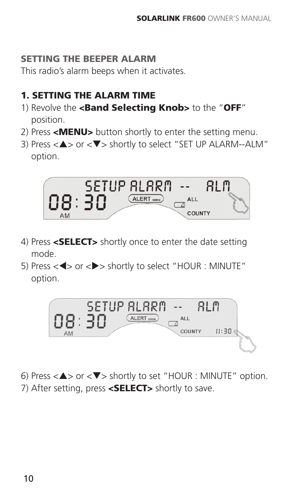 Eton Solarlink ARCFR600R User Manual | Page 10 / 68